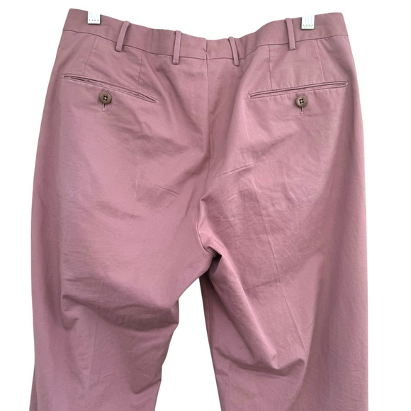 Ermenegildo Zegna Pants Mens 48R 32x32 Premium Trousers Stretch 100% Cotton - Picture 4 of 13